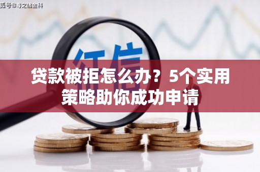 麒麟贷款被拒怎么办？5个实用策略助你成功申请