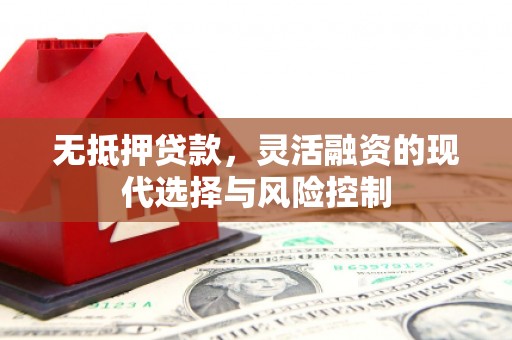 麒麟无抵押贷款，灵活融资的现代选择与风险控制