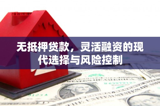 麒麟无抵押贷款，灵活融资的现代选择与风险控制