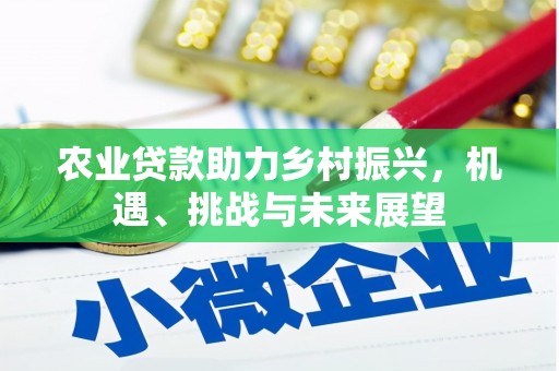 麒麟农业贷款助力乡村振兴，机遇、挑战与未来展望