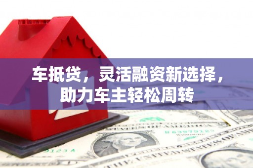 麒麟车抵贷，灵活融资新选择，助力车主轻松周转