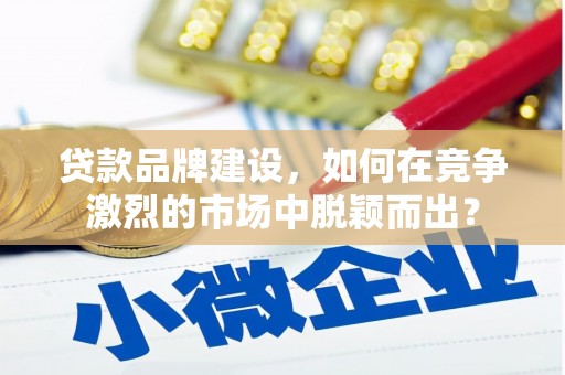 麒麟贷款品牌建设，如何在竞争激烈的市场中脱颖而出？