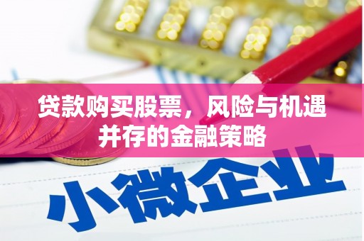 麒麟贷款购买股票，风险与机遇并存的金融策略