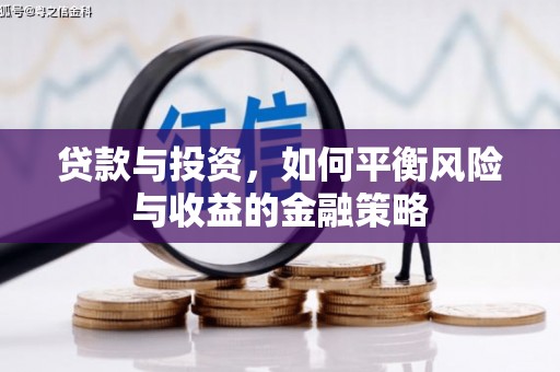 麒麟贷款与投资，如何平衡风险与收益的金融策略